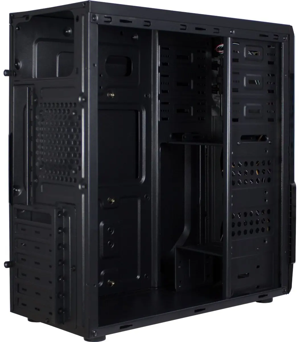 Inter-Tech B-30 Midi-Toren - Zwart