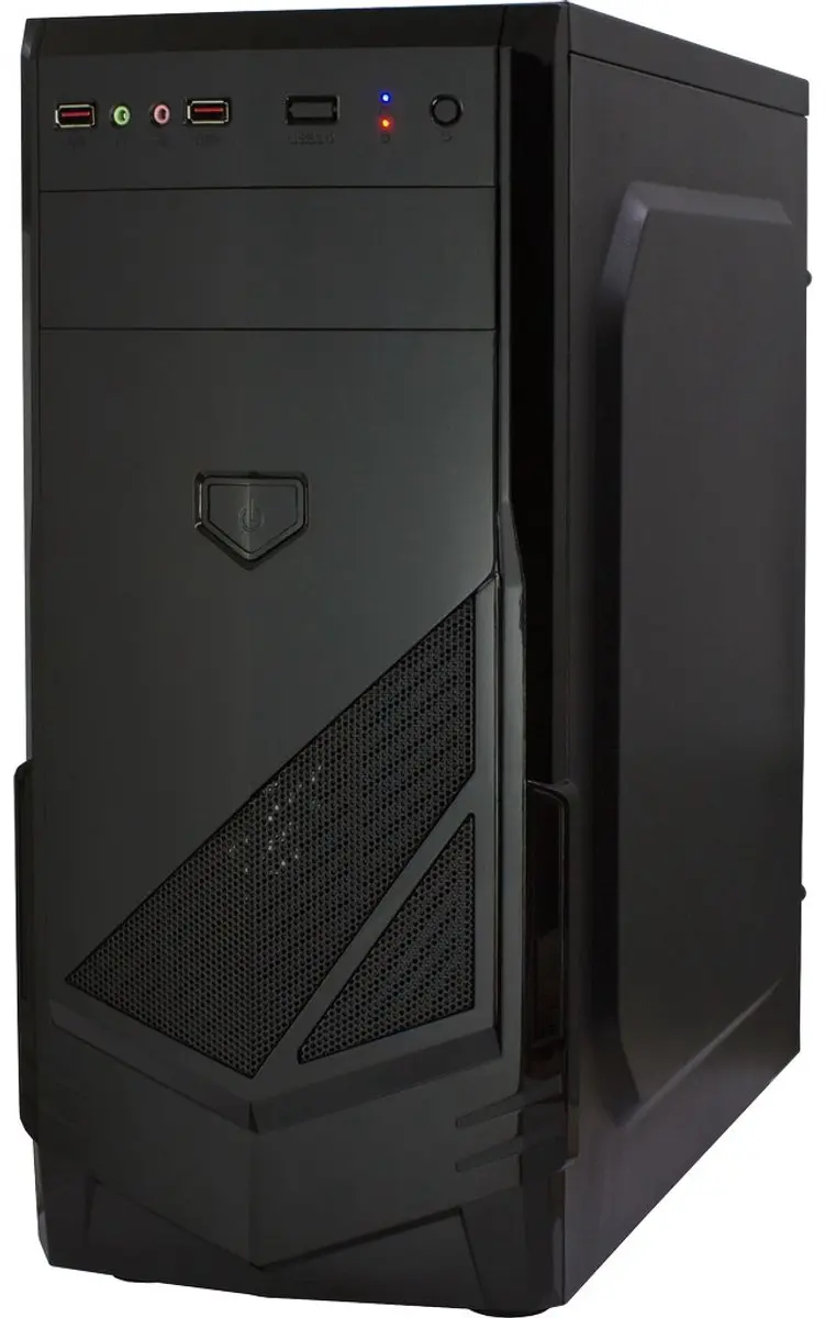 Inter-Tech B-30 Midi-Toren - Zwart