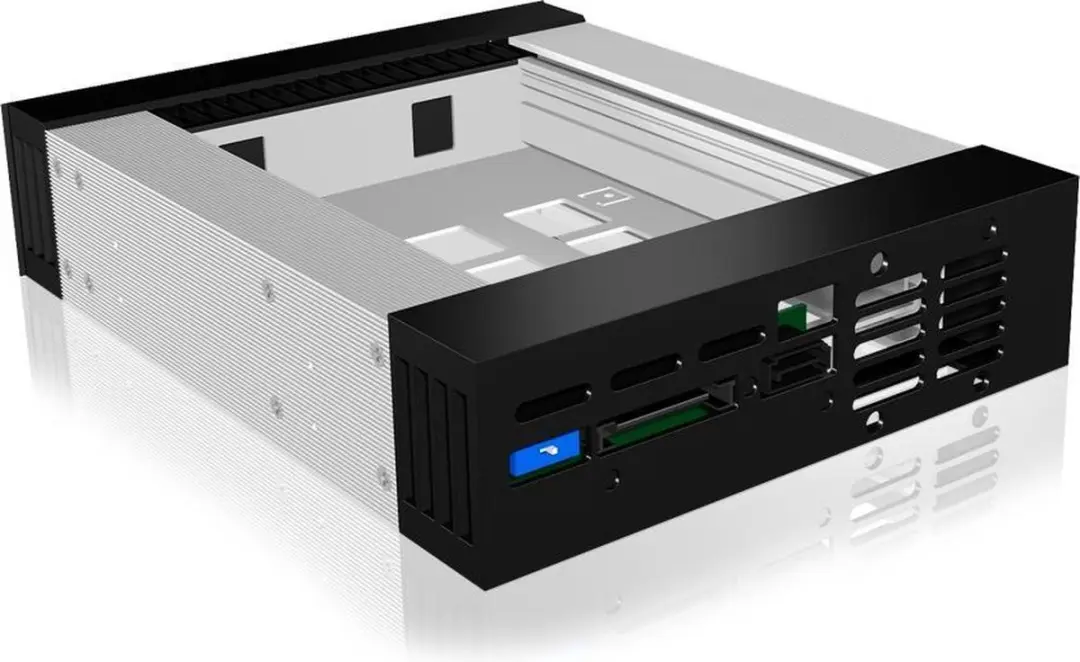 RaidSonic IB-129SSK-B Bezelplaat 2,5/3,5" - Zwart - afbeelding 6 van 6