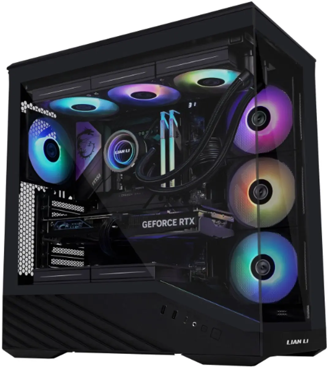 Lian Li Vector V100 PC-Case - 2x 2.5/3.5 inch