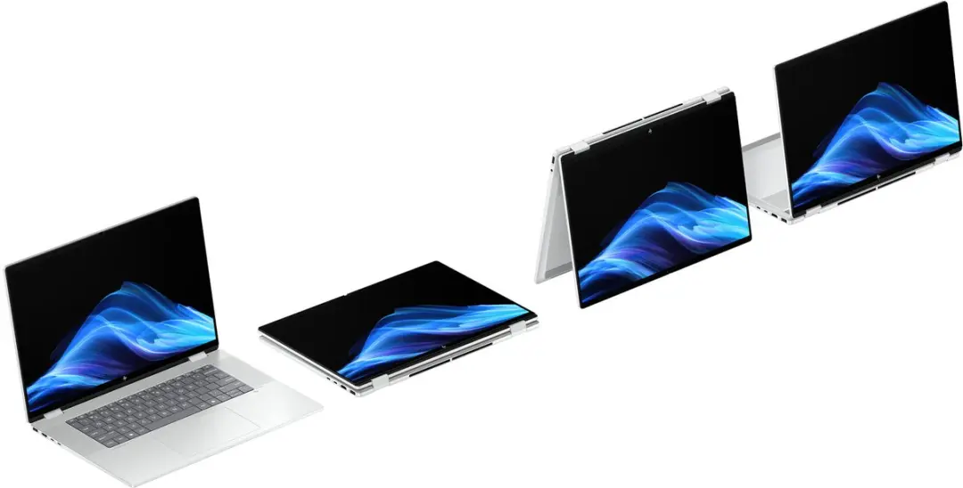 HP OmniBook X FlipNGAI 16-as0070nd Copilot+ PC - 40,6cm Touchscreen 2K - 16GB/1TB - Zilver