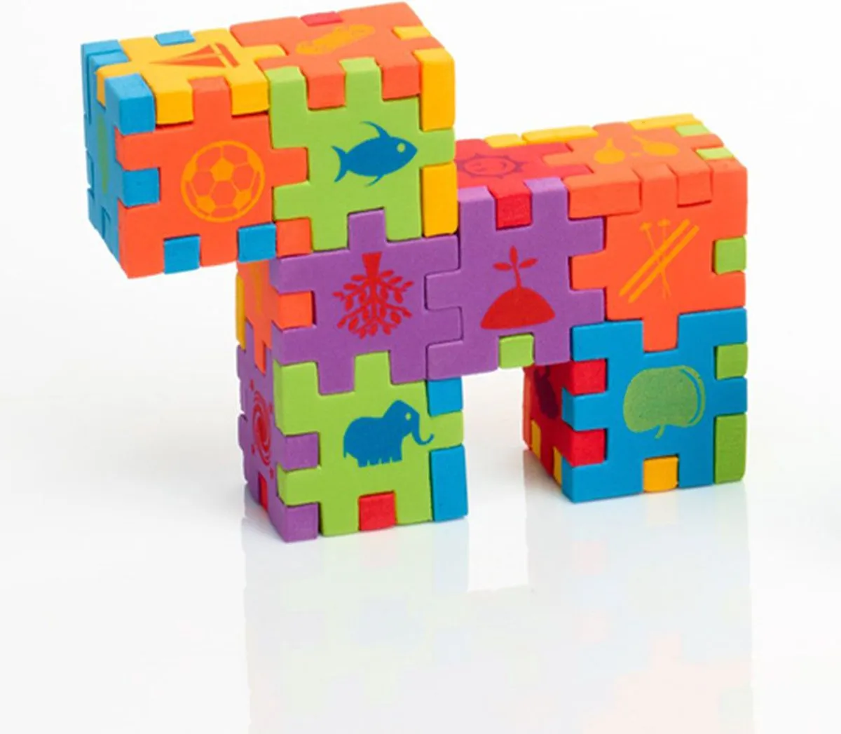 SmartGames Happy Cube Original HCO300 - 6 Puzzels - Meerkleurig