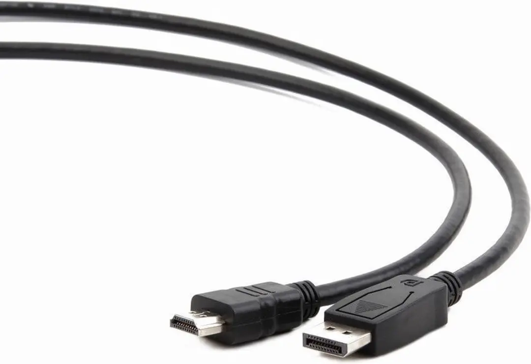 Cablexpert CC-DP-HDMI-1M DisplayPort naar HDMI Adapterkabel - 1m - Zwart