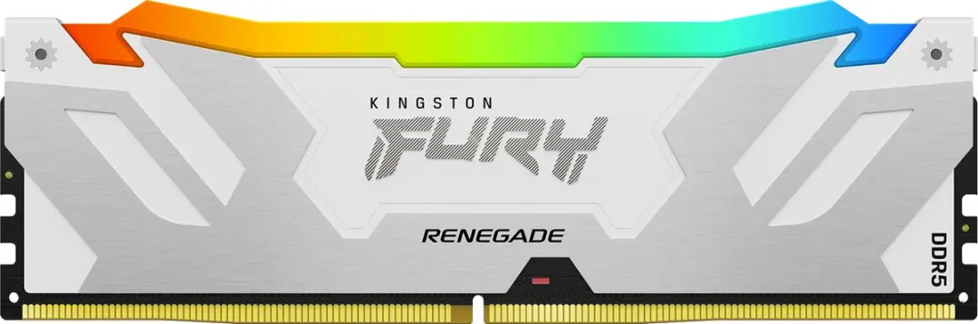 Kingston FURY Renegade RGB DDR5 64GB (2x32GB) 6400MT/s CL32 - Wit