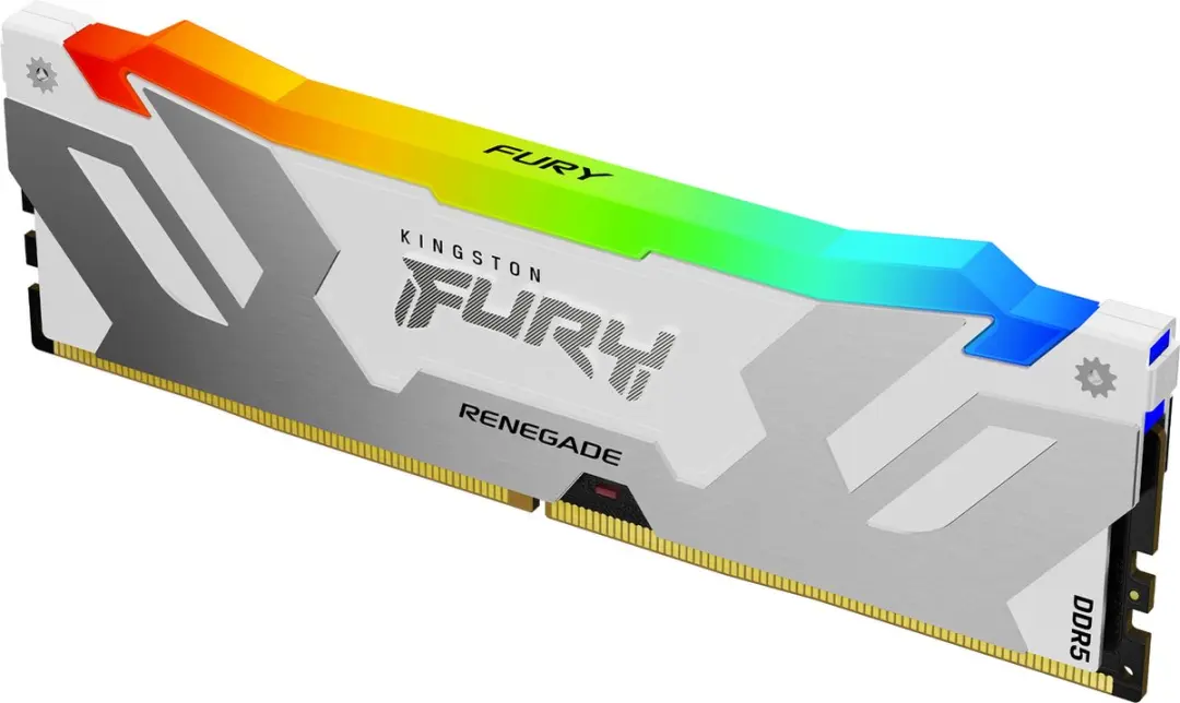 Kingston FURY Renegade RGB DDR5 64GB (2x32GB) 6400MT/s CL32 - Wit