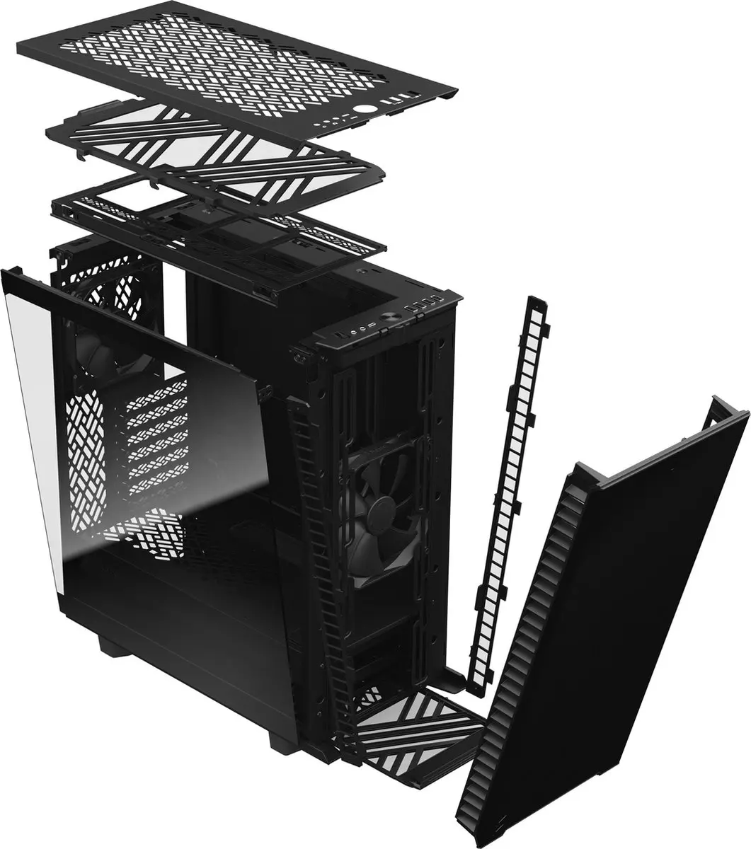 Fractal Design Define 7 Compact ATX Behuizing - Zwart