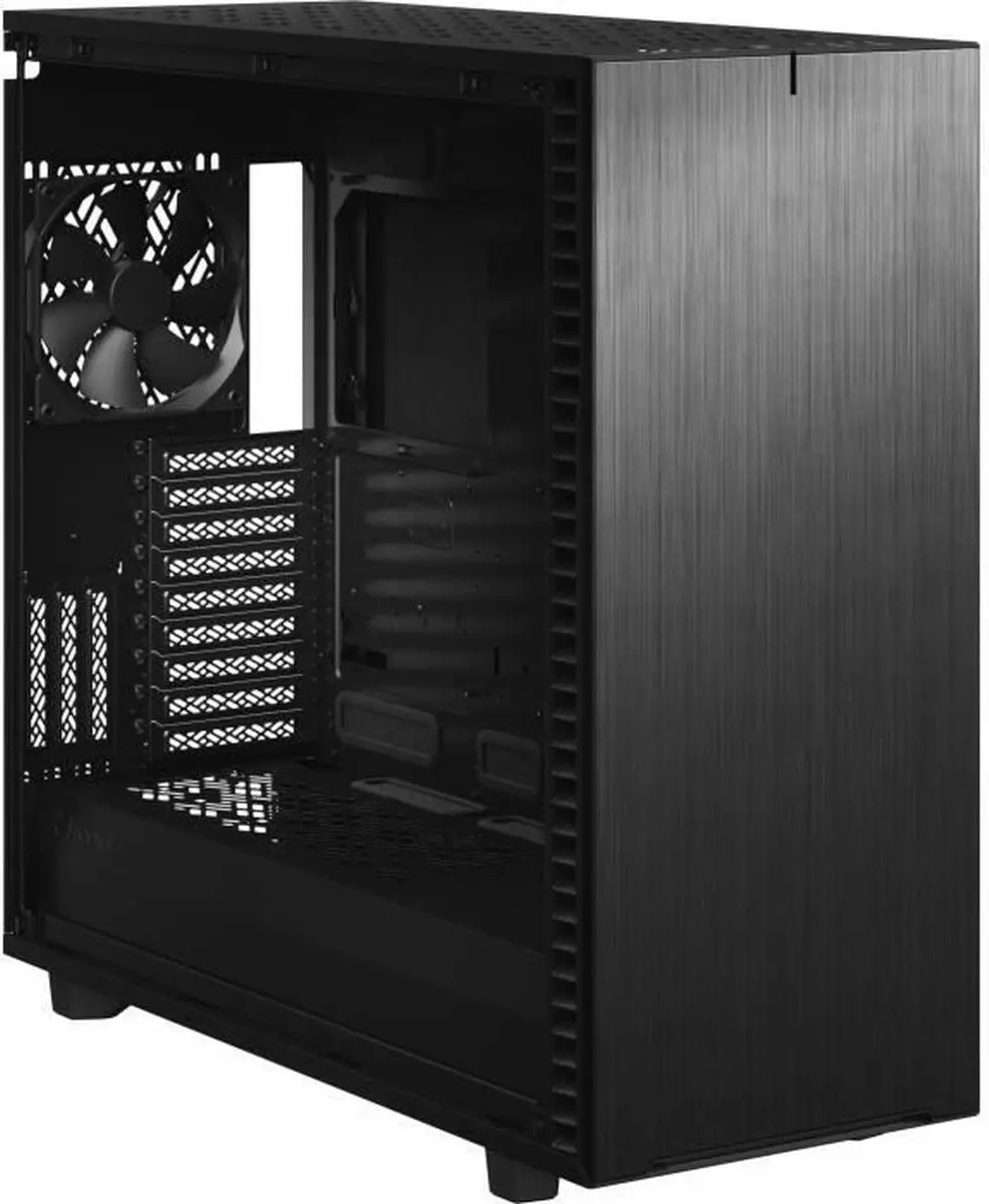 Fractal Design FD-C-DEF7X-01 ATX Semi-tower - 3 Ventilatoren - Zwart