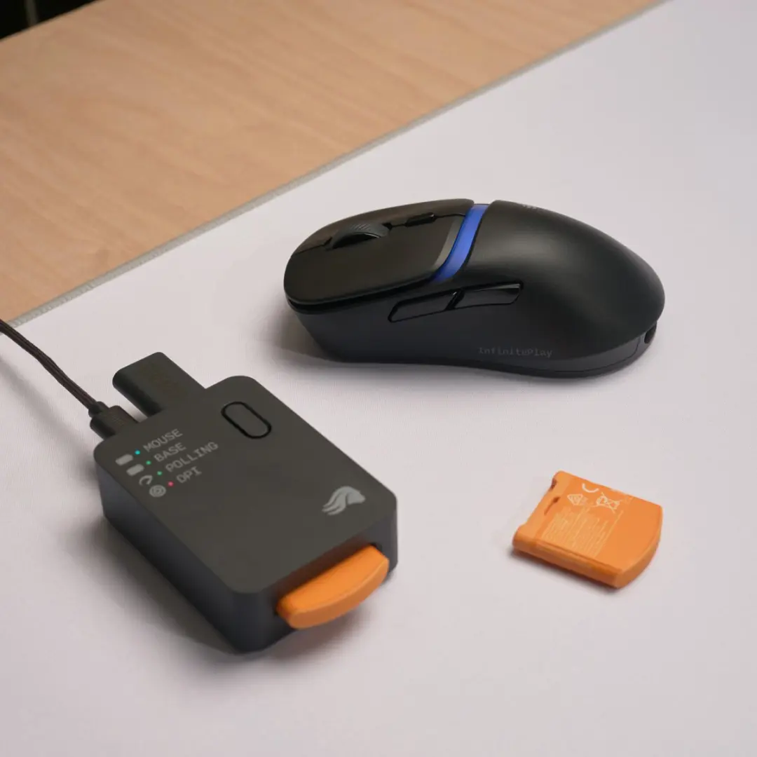 Glorious Model D3 Wireless Gaming Muis GLO-D3-WL-BLK - 30K DPI - Zwart