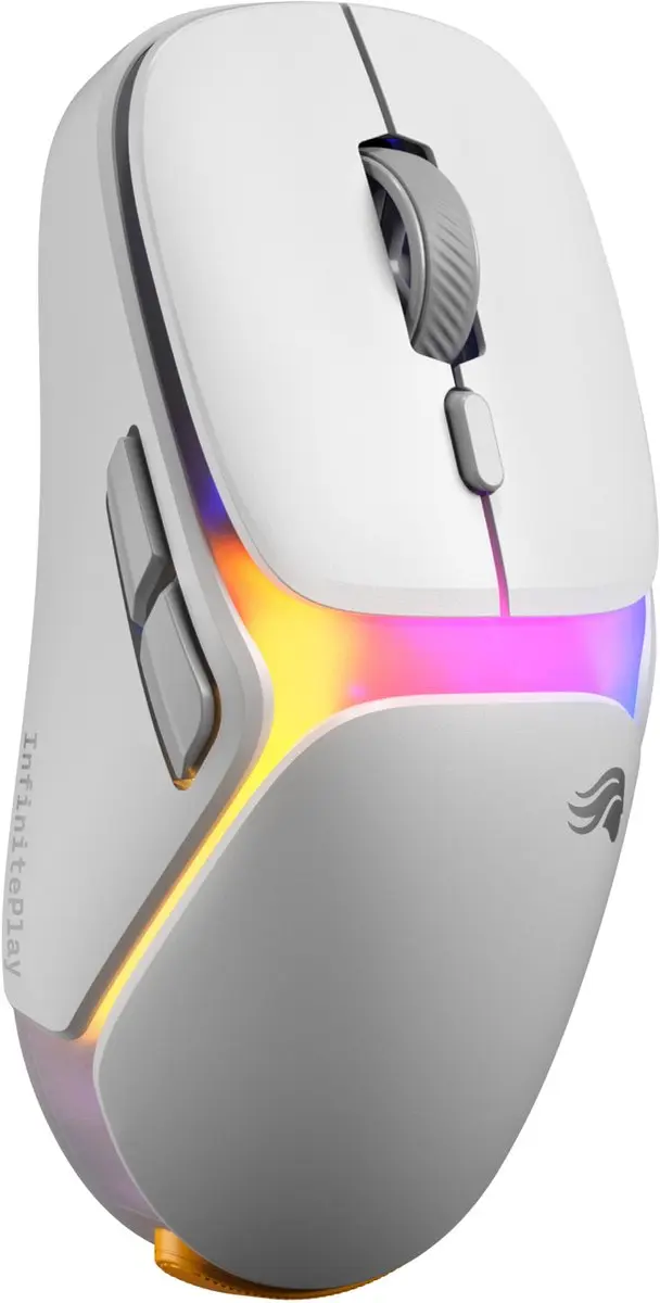 Glorious Model O3 Wireless Gaming Muis 30K DPI - Wit - afbeelding 6 van 6