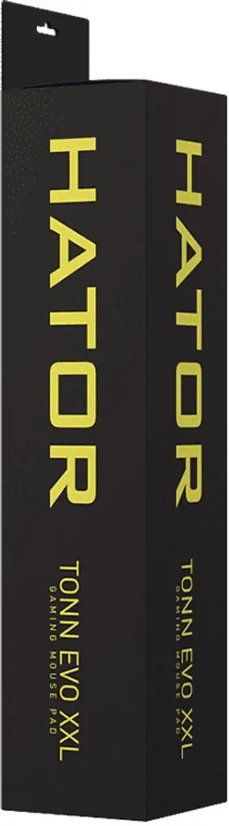 HATOR Tonn EVO XXL Game-muismat - Zwart