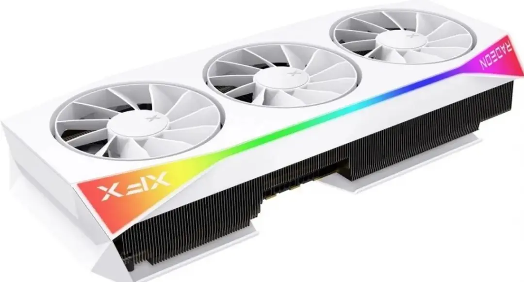 XFX Mercury RX 9070 XT OC White - 16GB GDDR6 Gaming Videokaart