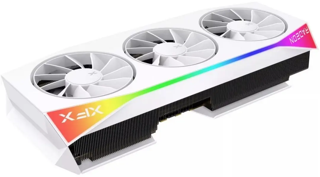 XFX Mercury RX 9070 XT OC White - 16GB GDDR6 Gaming Videokaart