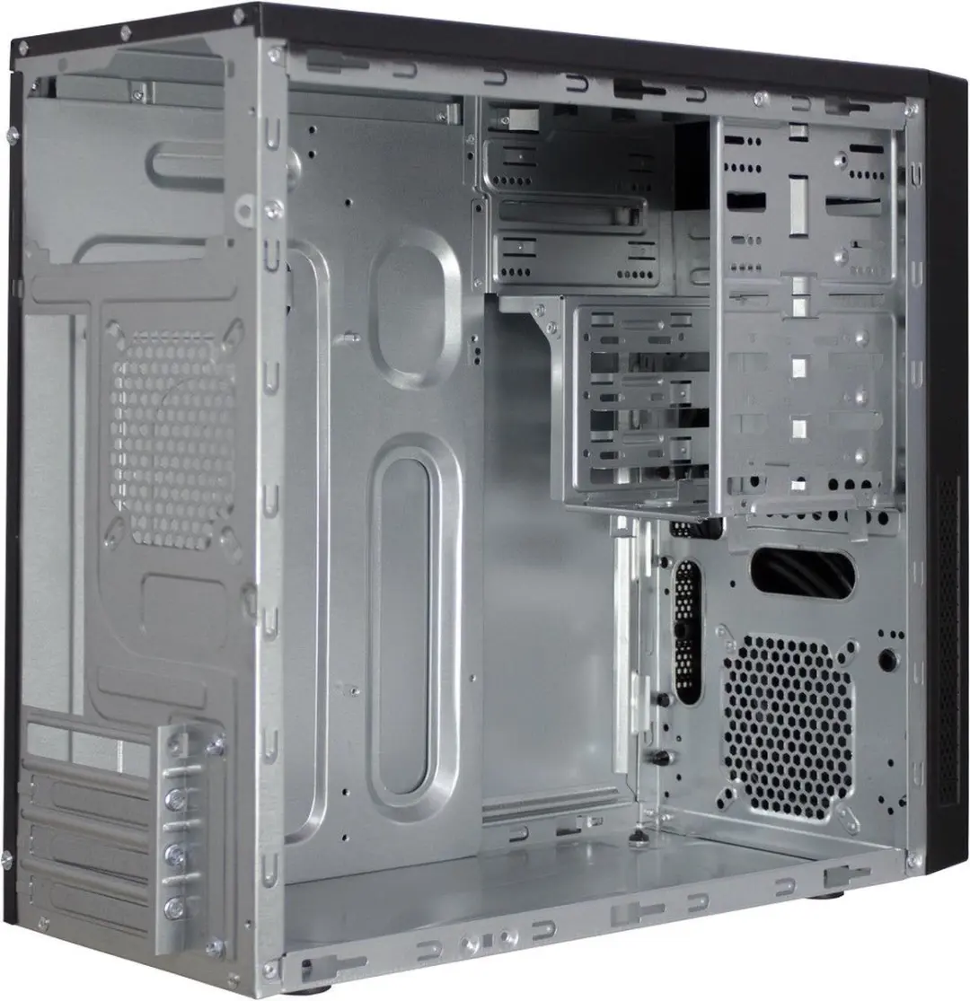Inter-Tech IT-6865 Micro Tower - Zwart