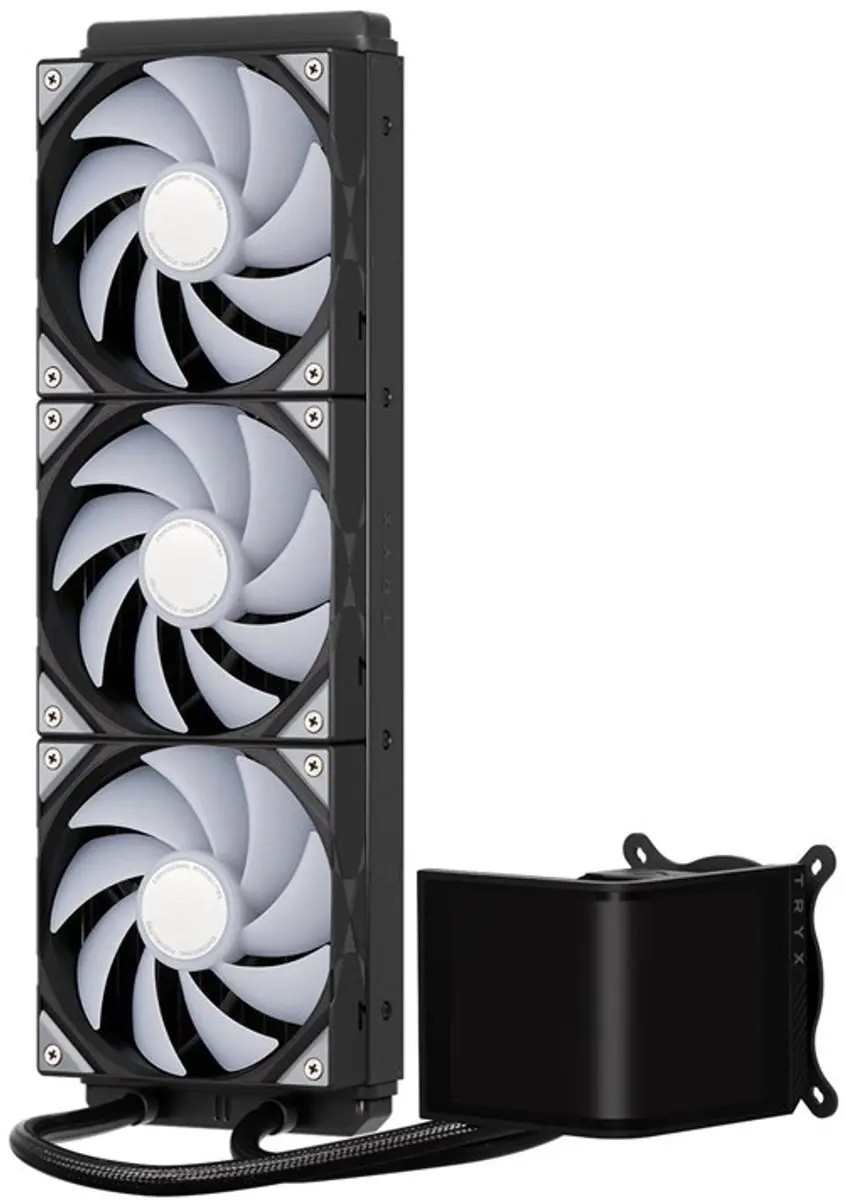 Tryx Panorama SE ARGB CPU-koeler 360mm - 3x 120mm ventilatoren - Zwart