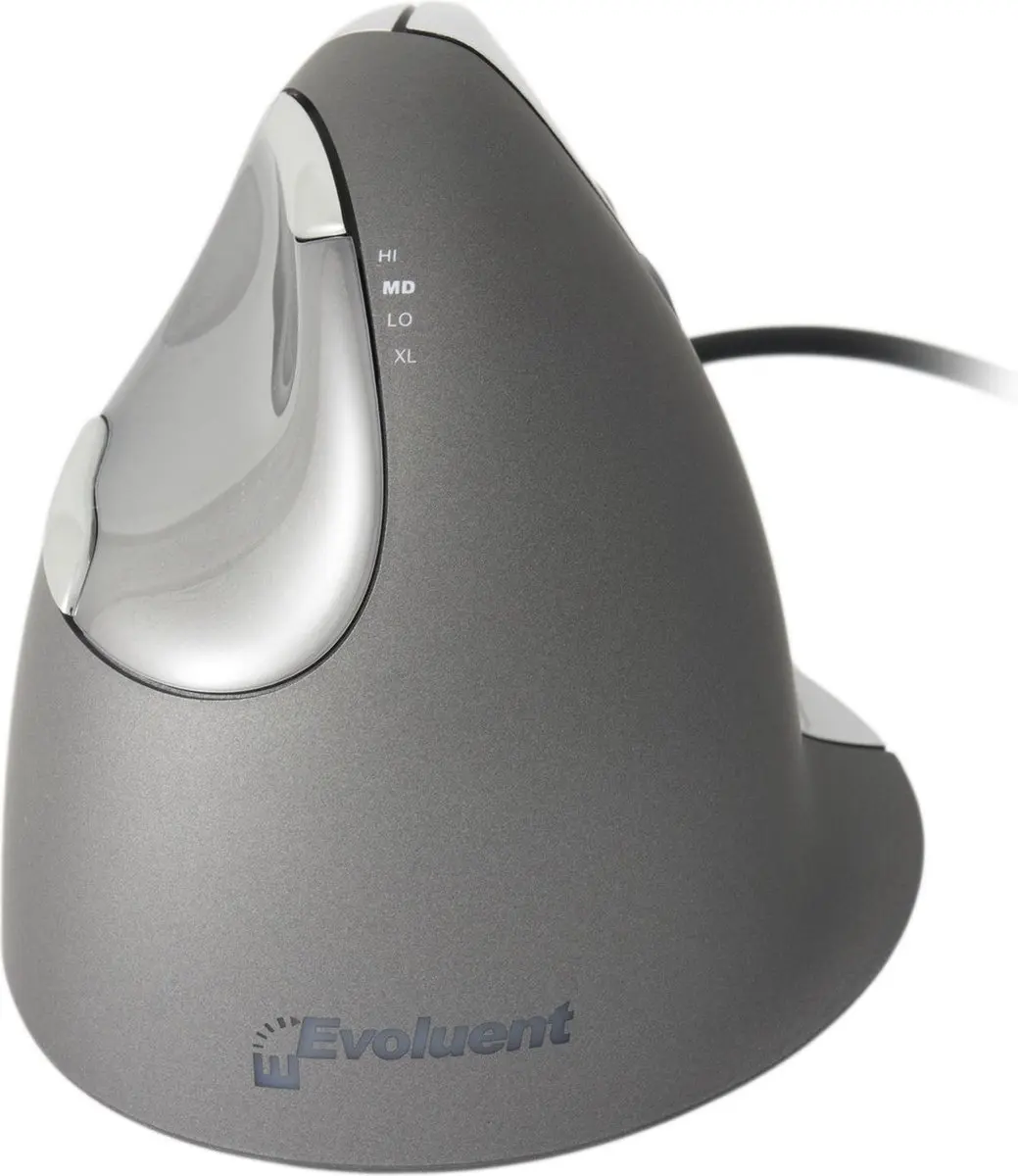 Evoluent VM4R Verticale Muis - Rechts - Zwart