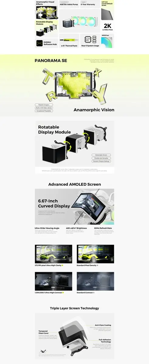 Tryx Panorama SE ARGB 360 Processor Koeler - Wit