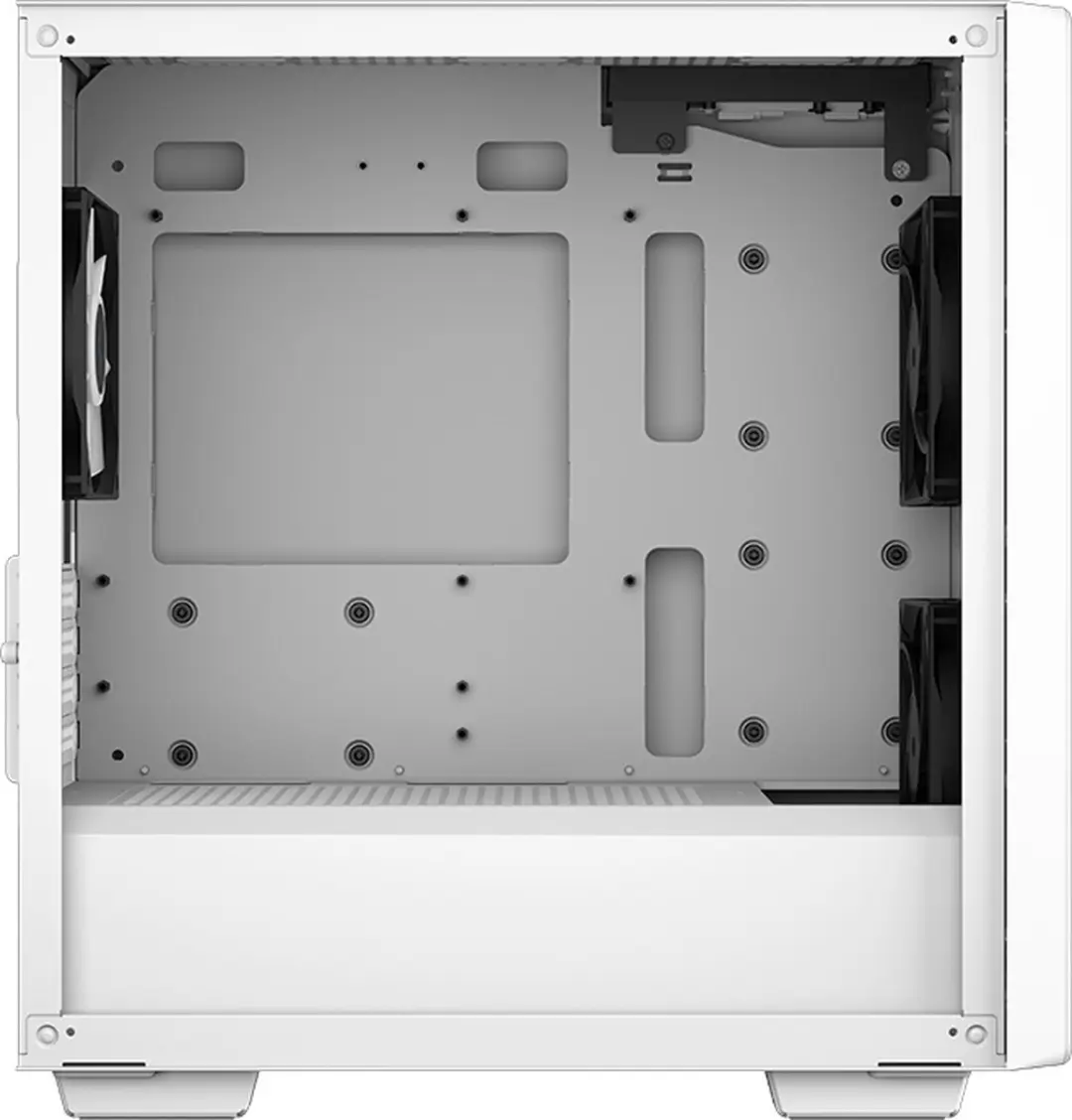 DeepCool CC360 WH Mini Tower Behuizing - Wit - ARGB Koeling
