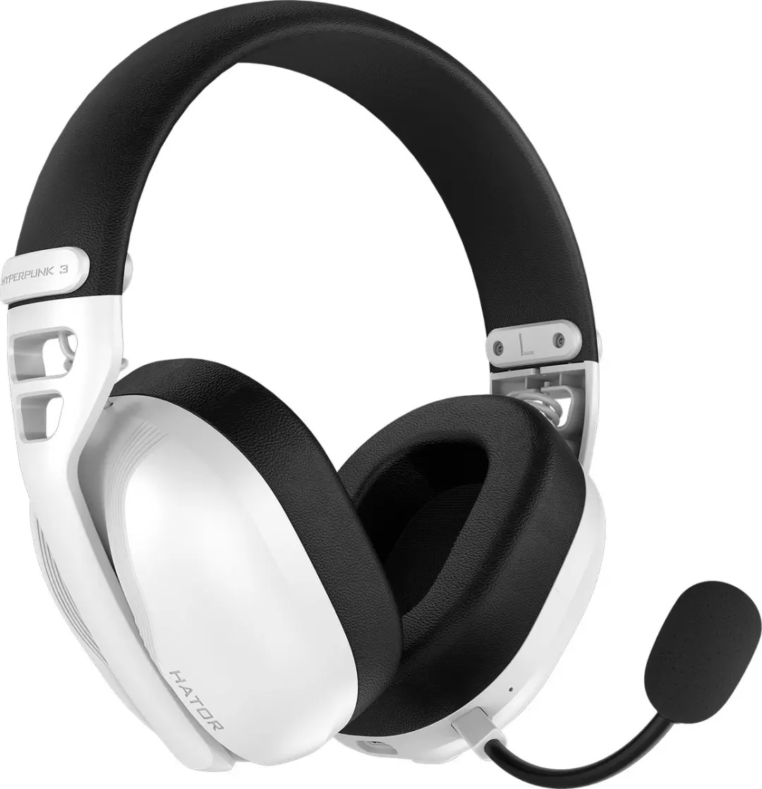 HATOR Hyperpunk 3 ESH16 Headset - 40mm Drivers - Wit - afbeelding 6 van 6