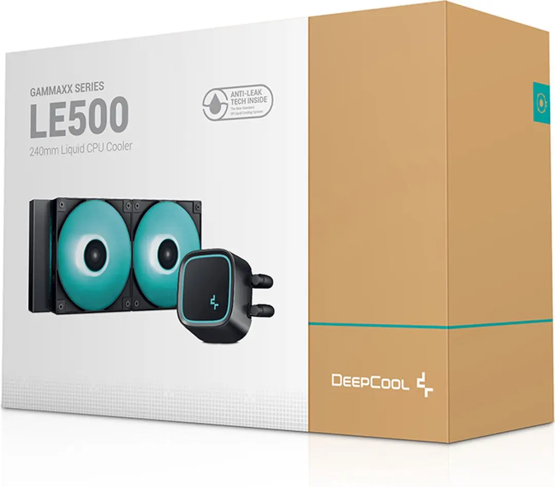 DeepCool LE500 Marrs CPU Koeler - 12cm Ventilator - Zwart