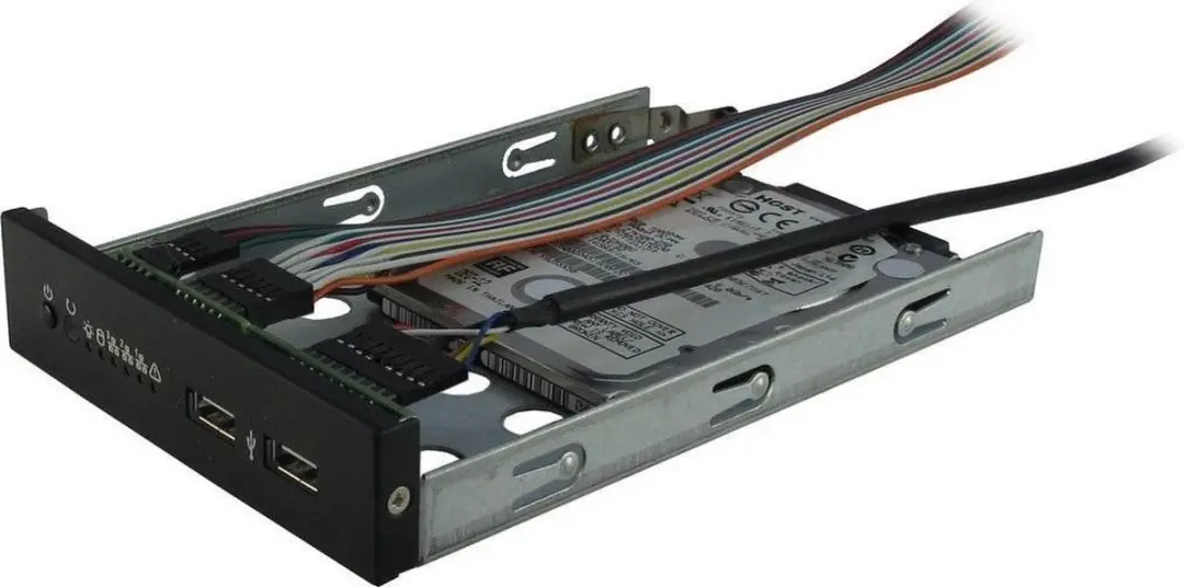 Inter-Tech IPC 2U-20255 Computerbehuizing 2U - 3x 2.5" 8x 3.5" 4x 5.25"