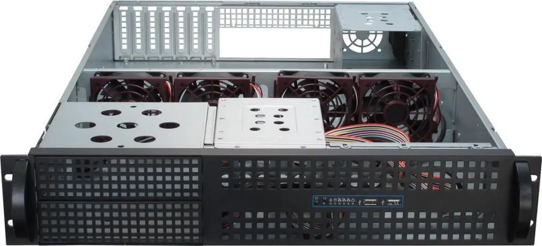Inter-Tech 2U 2129-N Serverkast - ATX - Zilver