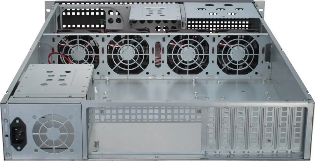 Inter-Tech 2U 2129-N Serverkast - ATX - Zilver - afbeelding 6 van 6
