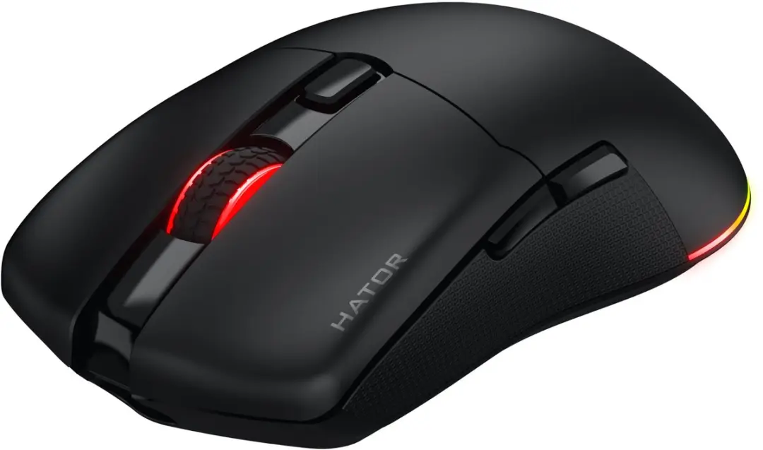 Hator Pulsar 3 HTM630 Gamingmuis - 12000 DPI - Zwart - afbeelding 6 van 6