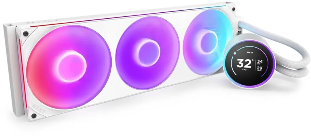 NZXT Kraken Elite RL-KR42E-W2 RGB Koeler - Wit
