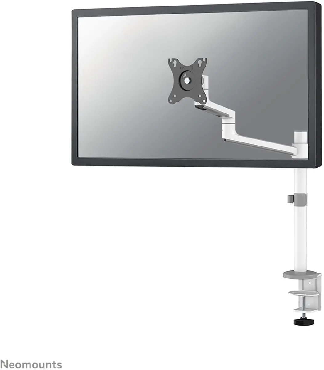 Neomounts NEXT Lite DS60-425WH1 Monitorarm 17-27" - 1 Scherm - 0-8 kg - Wit