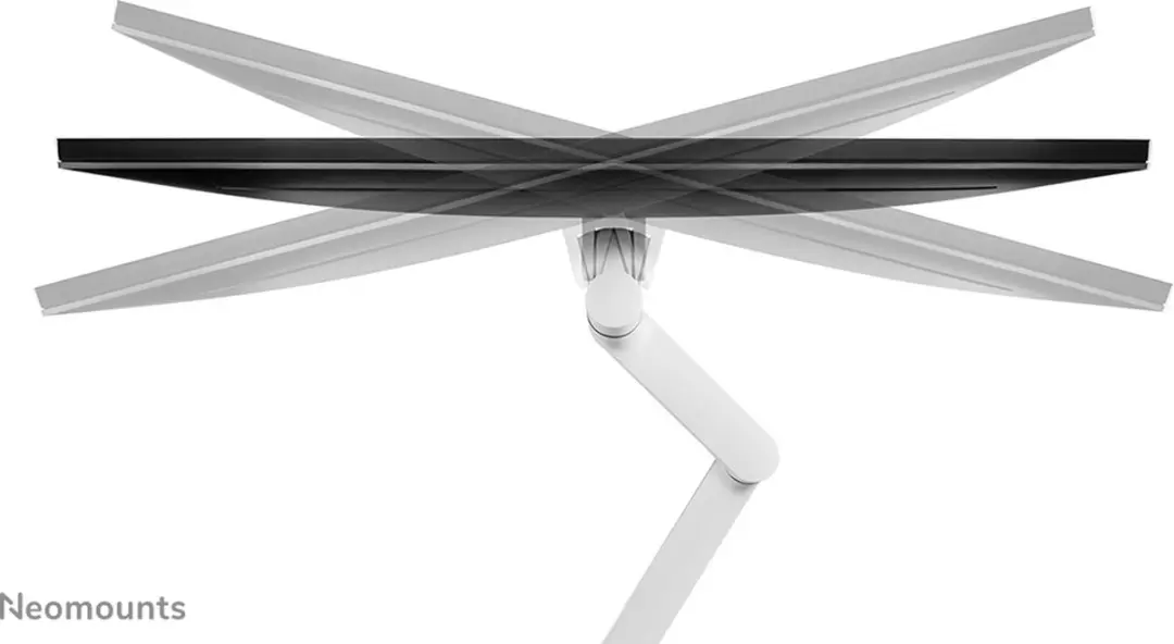 Neomounts NEXT Lite DS60-425WH1 Monitorarm 17-27" - 1 Scherm - 0-8 kg - Wit - afbeelding 6 van 6