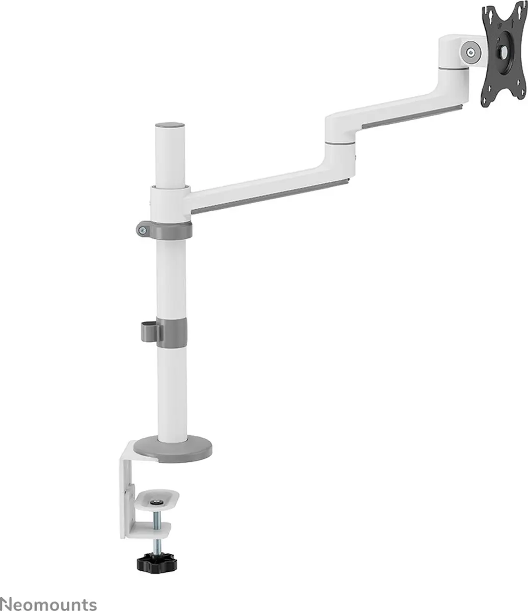 Neomounts NEXT Lite DS60-425WH1 Monitorarm 17-27" - 1 Scherm - 0-8 kg - Wit