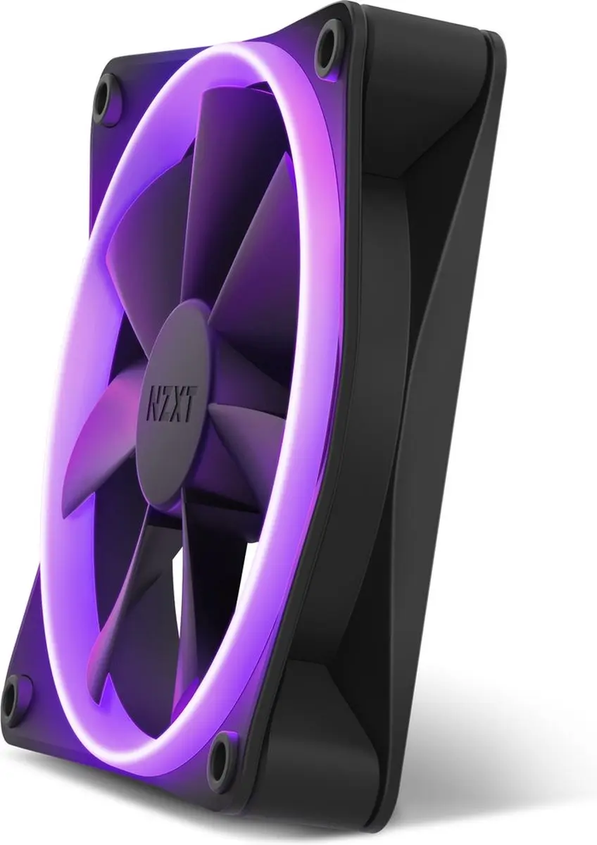 NZXT F120RGB Ventilator 120mm RGB - Zwart