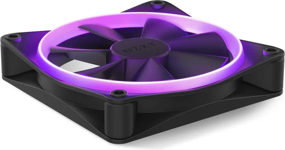 NZXT F120RGB Ventilator 120mm RGB - Zwart
