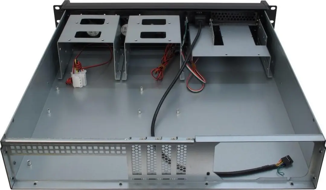 Inter-Tech IPC 2U-2098-SK Behuizing - Zwart
