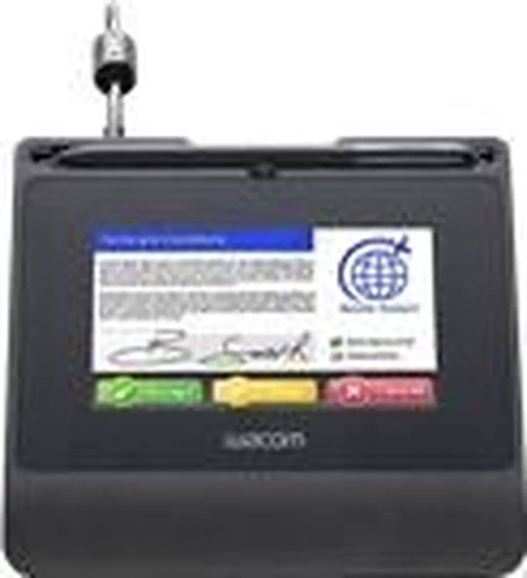 Wacom STU-540 Ondertekeningsterminal - 10,8x6,5cm - USB 2.0 - Zwart