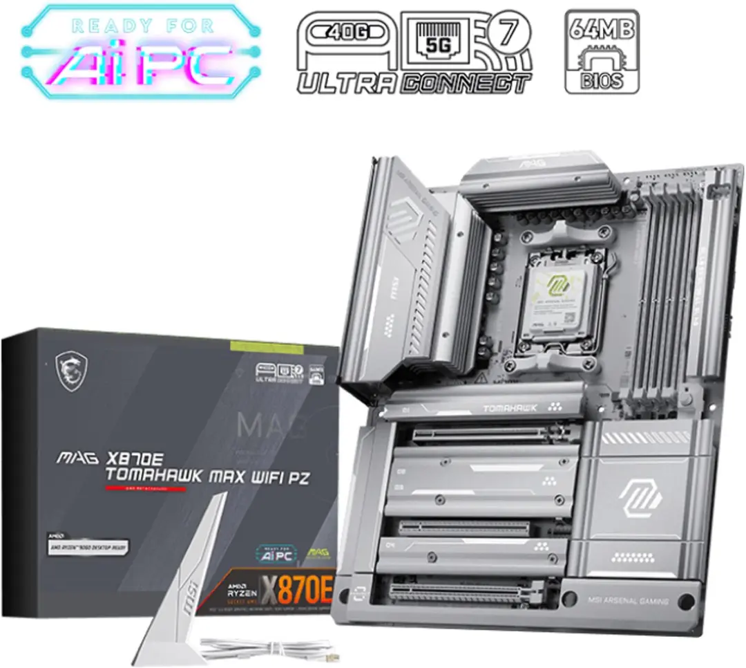 MSI MAG X870E TOMAHAWK MAX WIFI PZ Moederbord