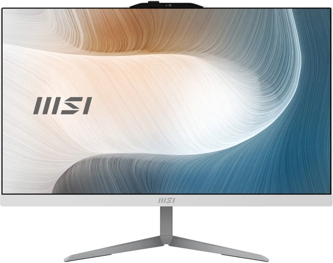 MSI Modern AM242 1M-1220EU Alles-in-één-pc - 60,5 cm Wit