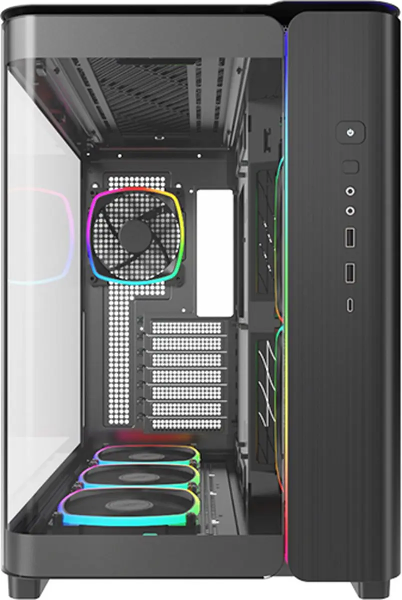 Montech King 95 PRO Midi Tower - 6 Ventilatoren - USB-C