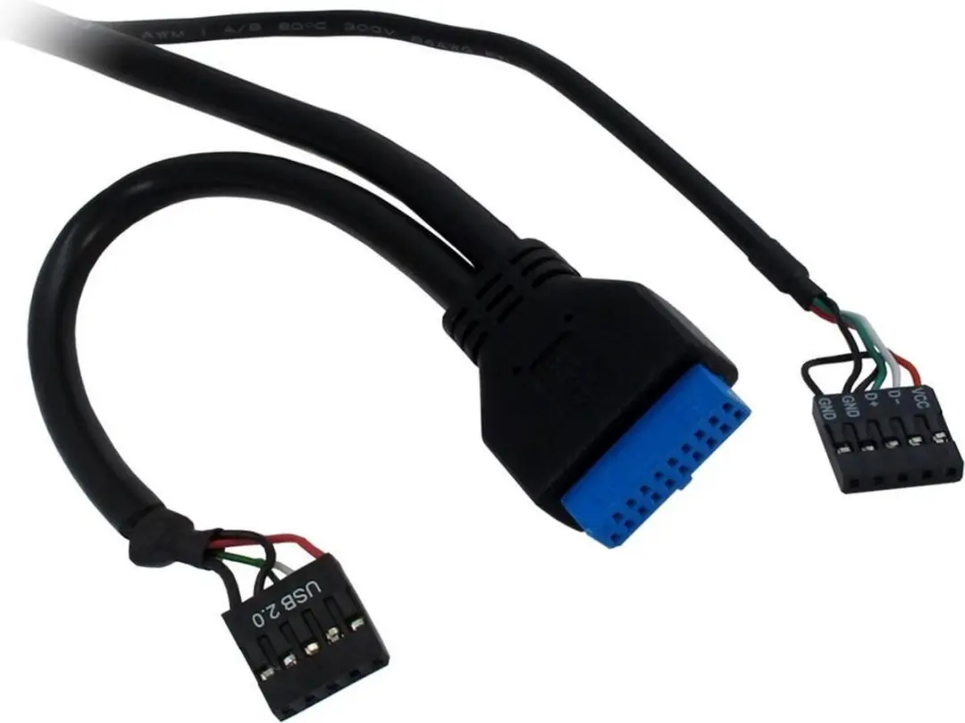 Inter-Tech CI-01 Geheugenkaartlezer USB 3.2 Gen 1 - Intern Zwart