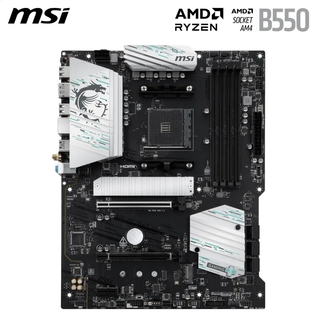 MSI B550 Gaming WiFi Moederbord - AM4 - DDR4 - Wi-Fi 5