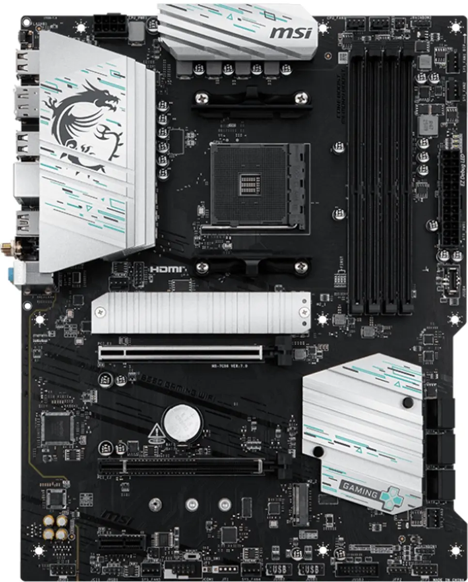 MSI B550 Gaming WiFi Moederbord - AM4 - DDR4 - Wi-Fi 5