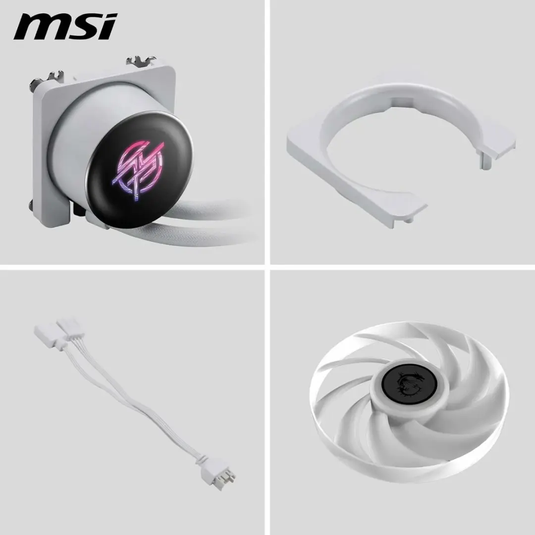 MSI 306-7ZWGA21-L80 Vloeistofkoelset - Zwart