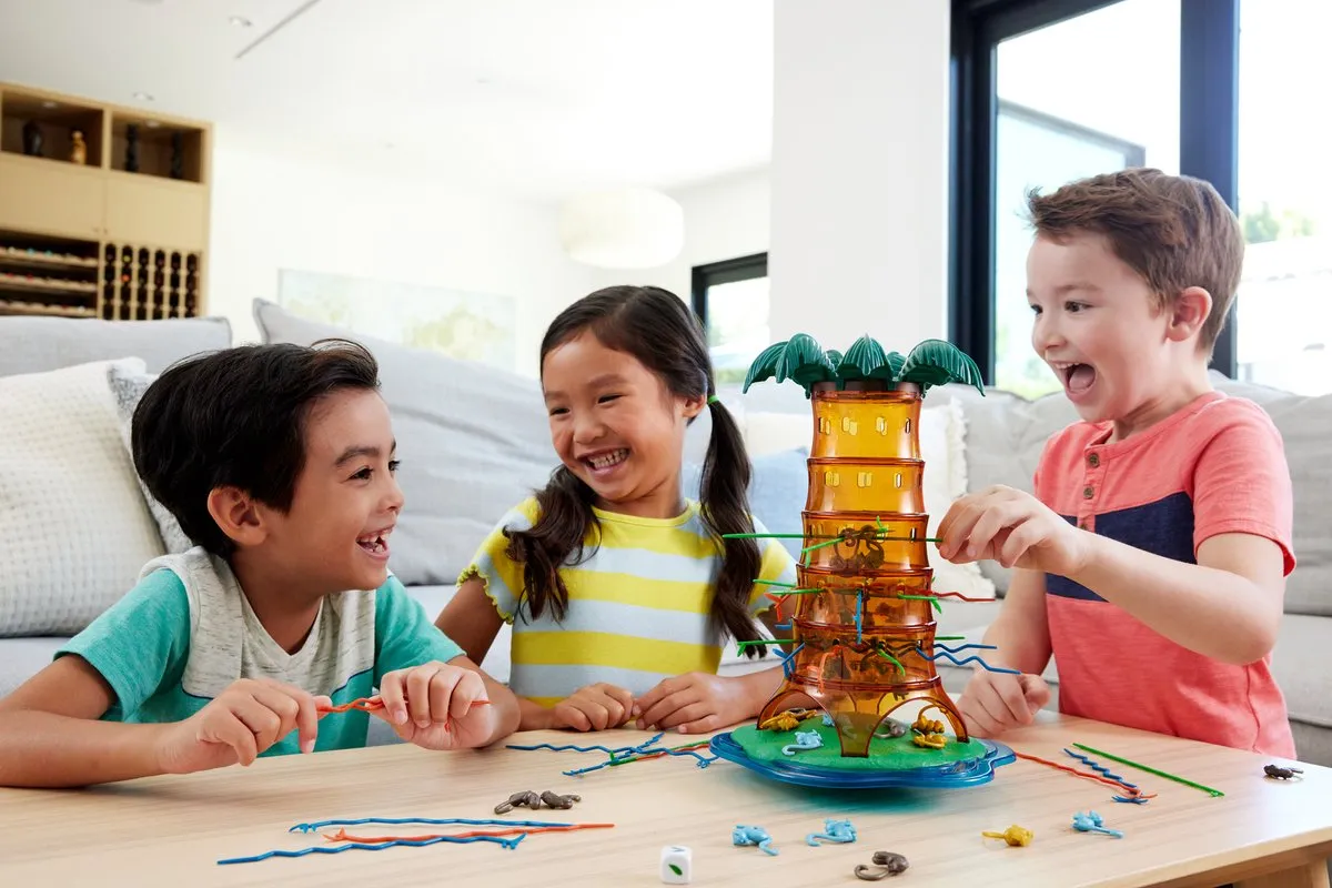 Mattel Games Vallende Aapjes Schommelend Boomfeest - 2016174 - afbeelding 6 van 6