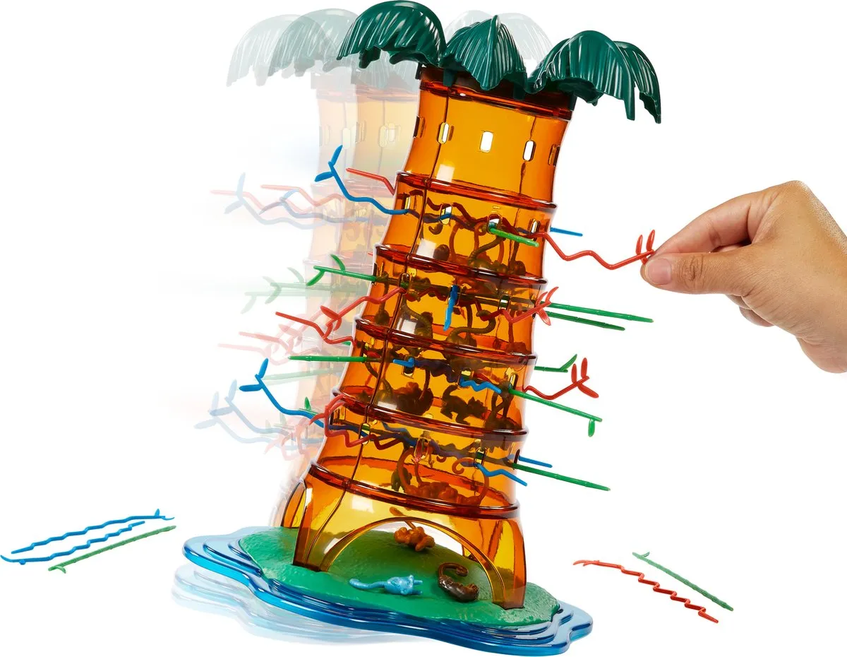 Mattel Games Vallende Aapjes Schommelend Boomfeest - 2016174