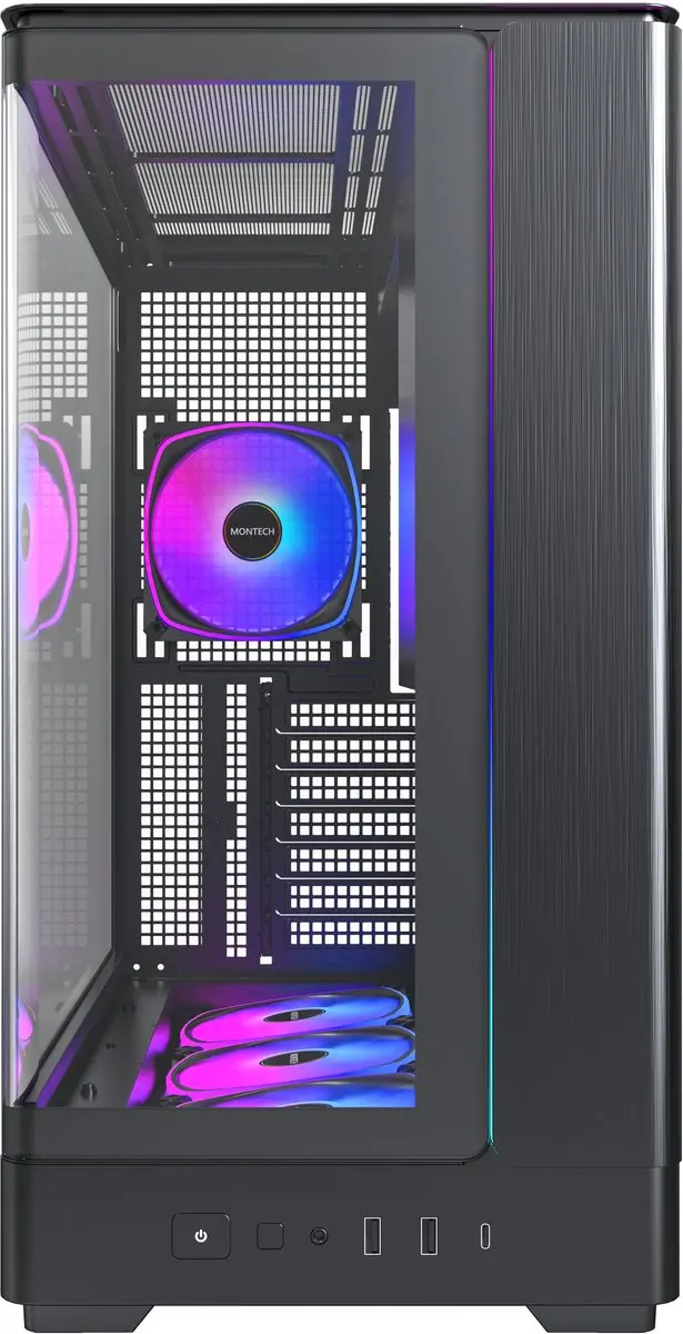 Montech King 45 PRO Tower - Zwart