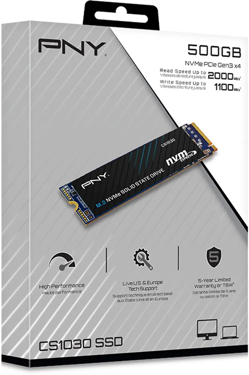 PNY CS1030 M280CS1030 500 RB SSD - 500GB