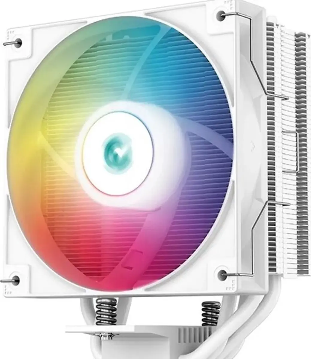 DeepCool AG400 WH ARGB Processor Koeler - 12cm - Wit