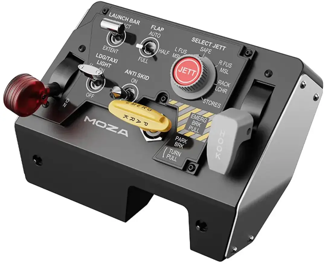Moza Racing MTLP AS009 Vluchtsimulatie Paneel - Flight Simulator