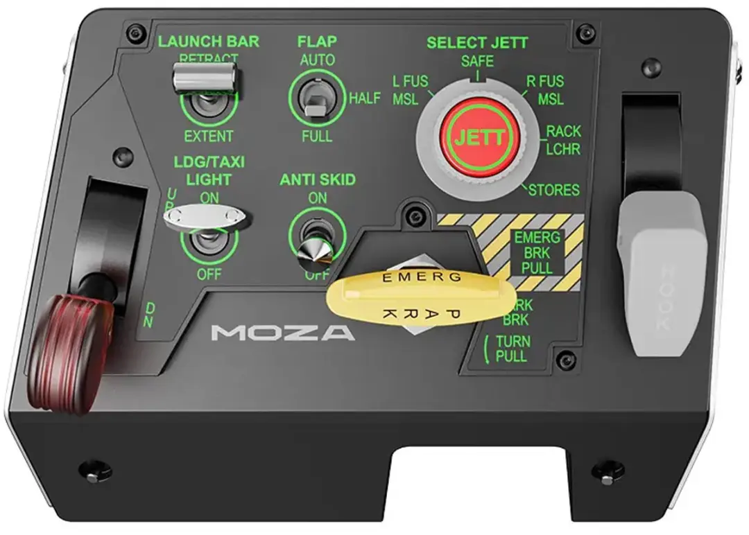 Moza Racing MTLP AS009 Vluchtsimulatie Paneel - Flight Simulator