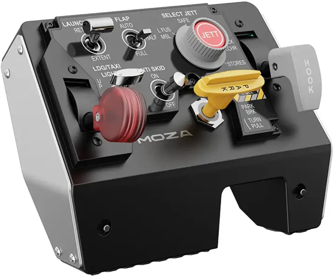Moza Racing MTLP AS009 Vluchtsimulatie Paneel - Flight Simulator